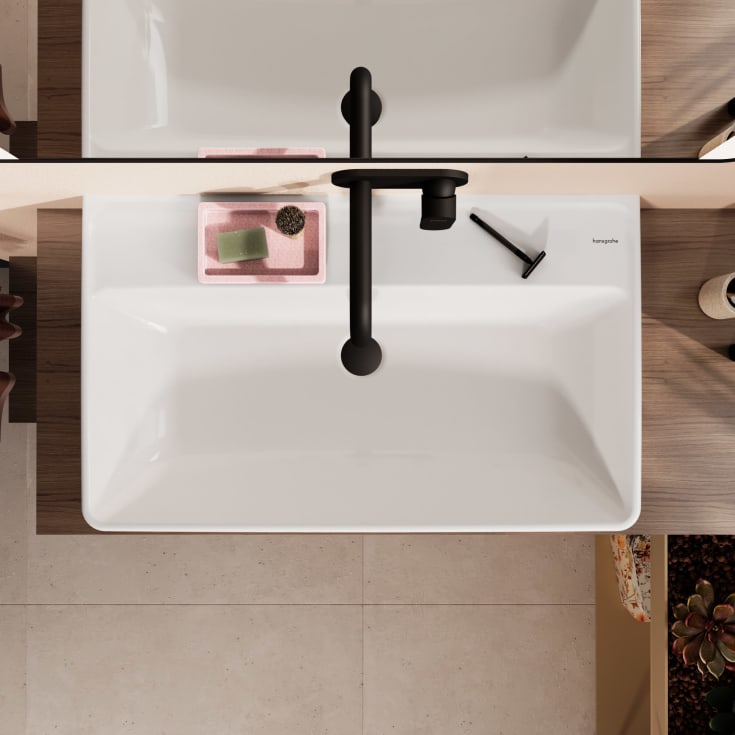 Hansgrohe Xanuia Q servant, 80x48 cm, hvit