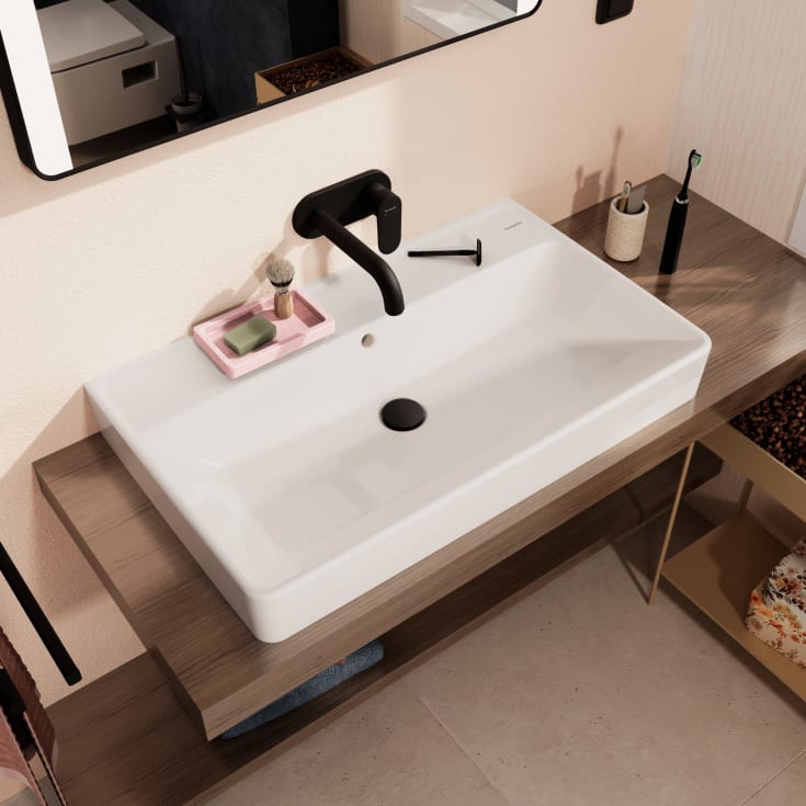 Hansgrohe Xanuia Q servant, 80x48 cm, hvit