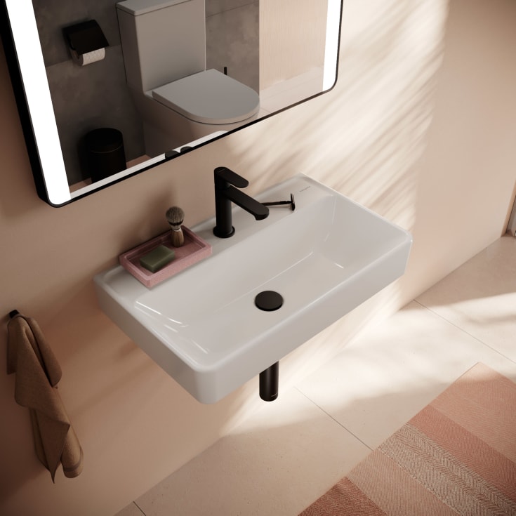 Hansgrohe Xanuia Q tvättställ, 65x39 cm, vit