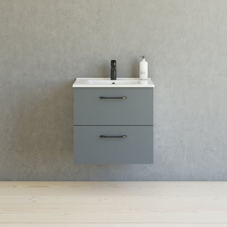 Dansani Slim handtag, 200 mm, matt svart