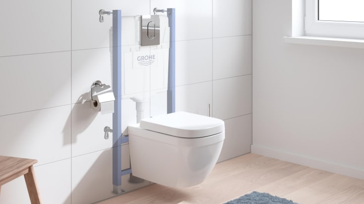 Grohe Solido toalettpakke, med sisterne og betjeningsplate