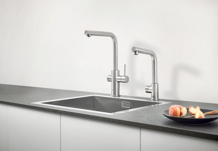 GROHE RED II engreppsblandare 153mm pip 1h/flex t/kokande mässing