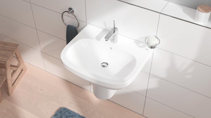 Grohe Get M håndvaskarmatur, krom