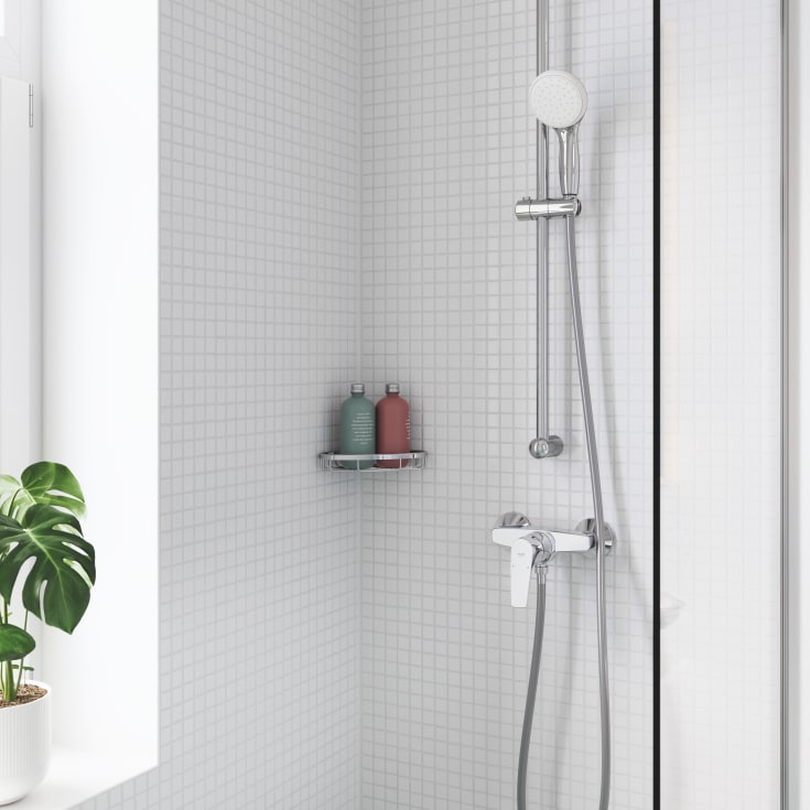 Grohe START Flow ettgreppsblandare 2-håls t/br