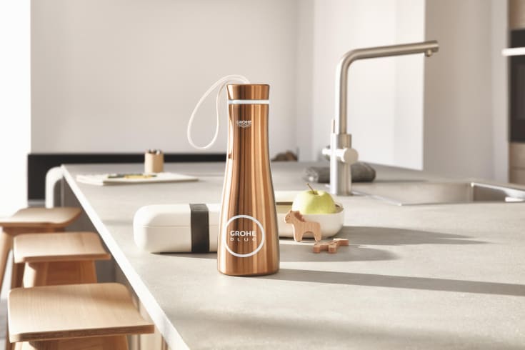 Grohe Blue drikkedunk, 450 ml, børstet kobber