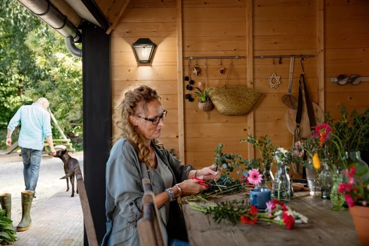 Philips myGarden Alpenglow utelys vegg, sort