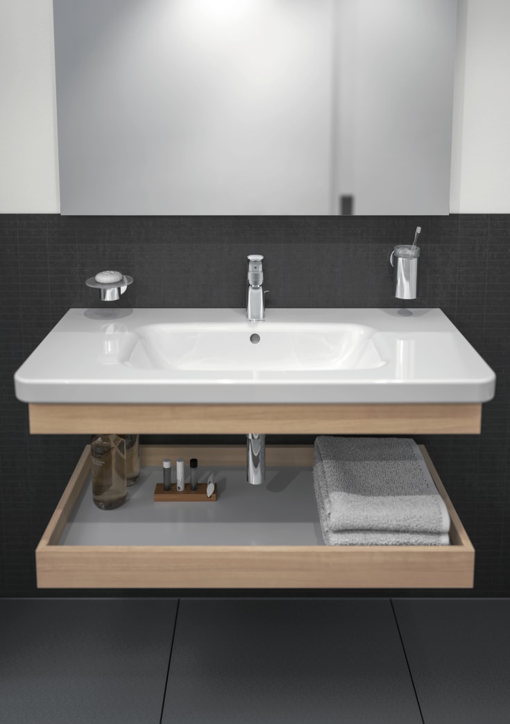 Hansgrohe Logis E 100 servantbatteri, krom
