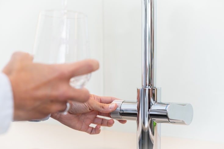 Grohe Pure Home køkkenarmatur, filtreret vand, krom