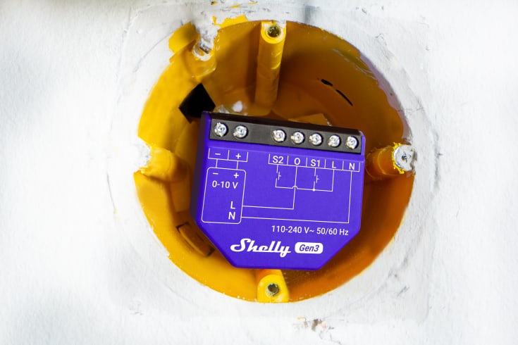 Shelly Gen3 dimmer