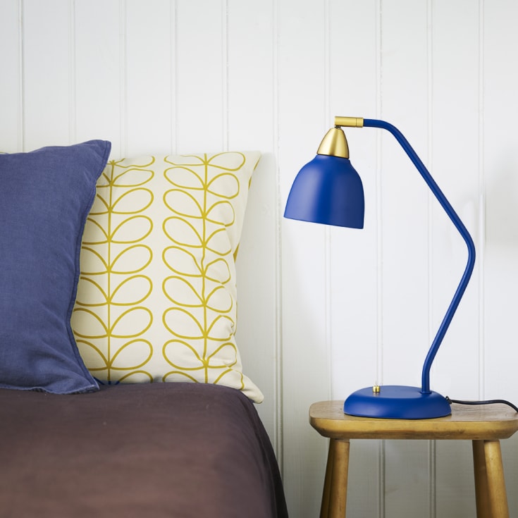 Superliving Urban bordslampa, mörk blå