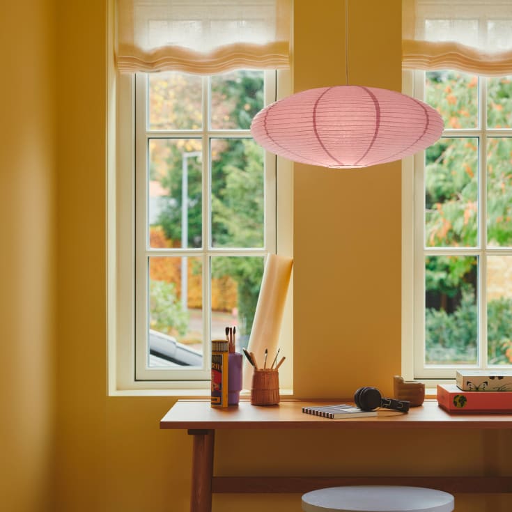 Nordlux Villo rispapperslampa, lila