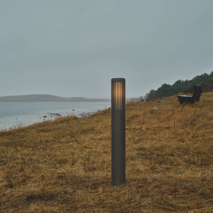 Nordlux Aludra trädgårdslampa, antracit, 95 cm