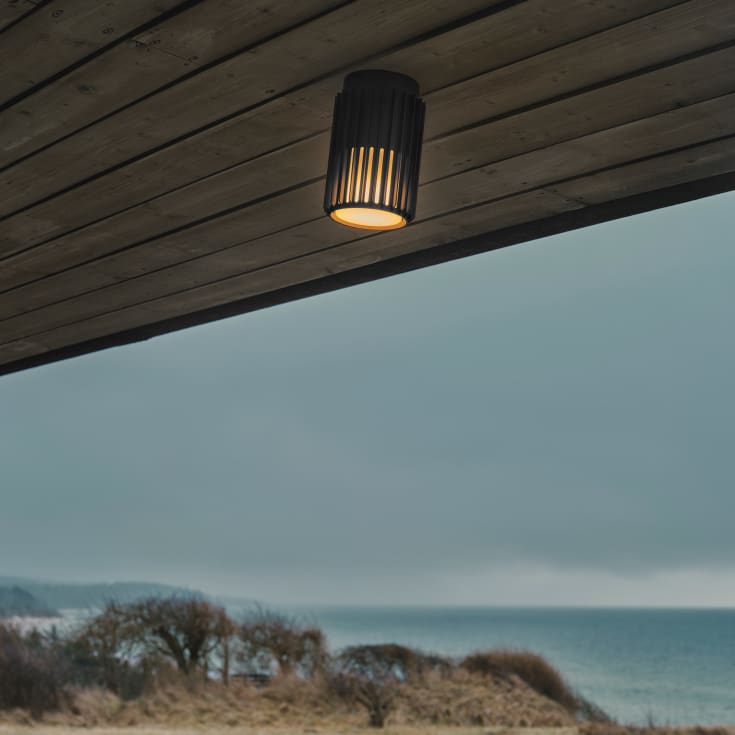 Nordlux Aludra taklampa utomhus, svart