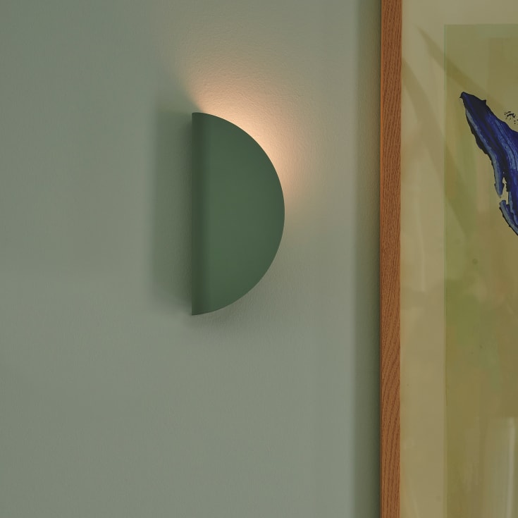 Nordlux Model 2110 vägglampa, grön