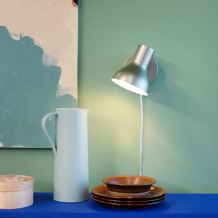 Dyberg Larsen Bob vegglampe, grønn