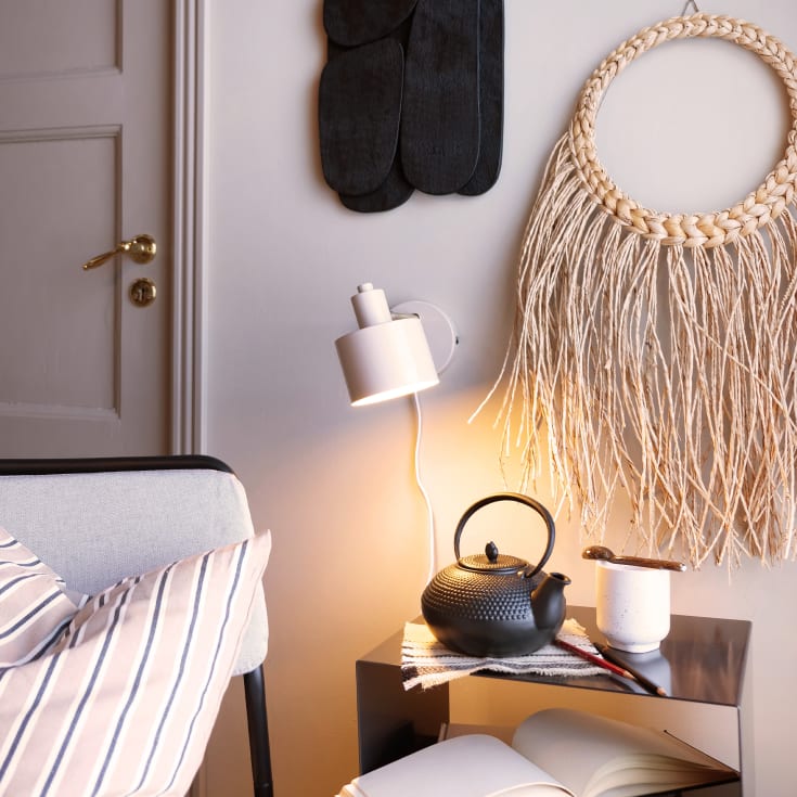 Dyberg Larsen Ocean vägglampa, beige