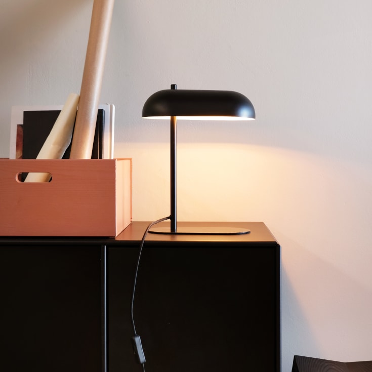 Dyberg Larsen Arch bordlampe, sort