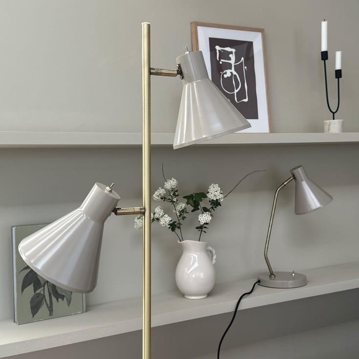 Dyberg Larsen Sleep gulvlampe, brun