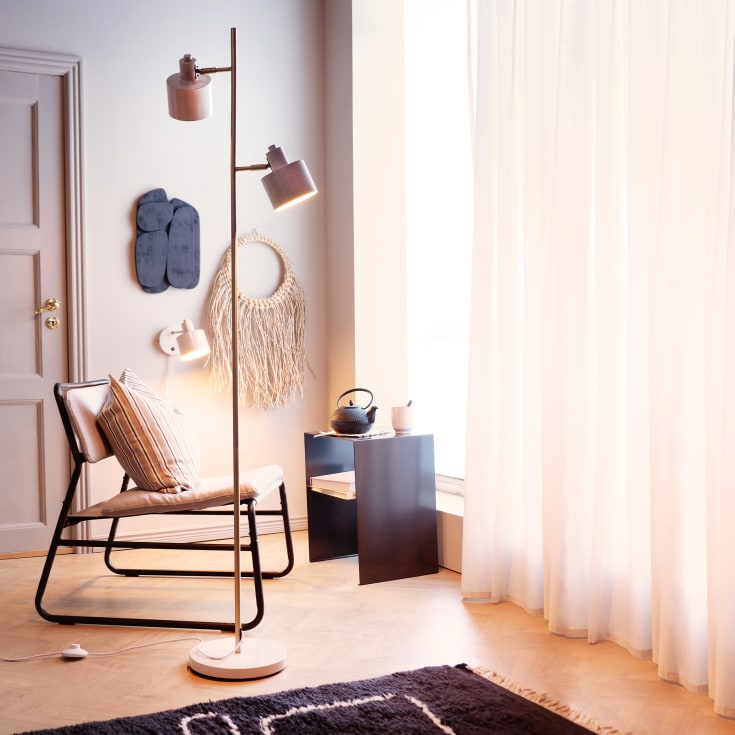 Dyberg Larsen Ocean golvlampa, beige