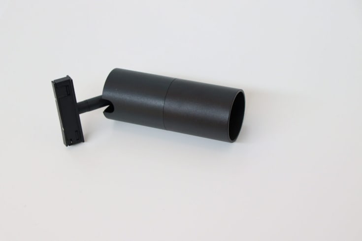Antidark Designline Tube spot forlænger, sort