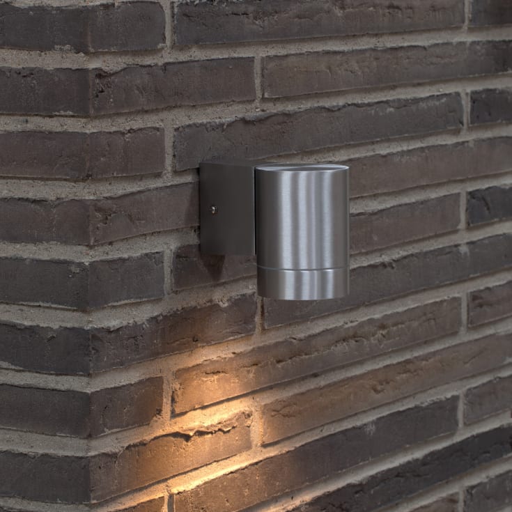 Nordlux Tin Maxi vägglampa utomhus, aluminium