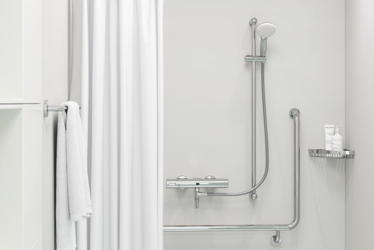 Grohe Essentials handduksstÄng, 80 cm, krom