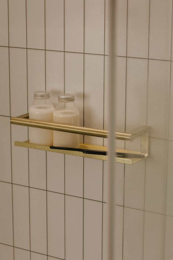 Cosmic Architect S+ duschhylla med duschskrapa, rostfritt stål
