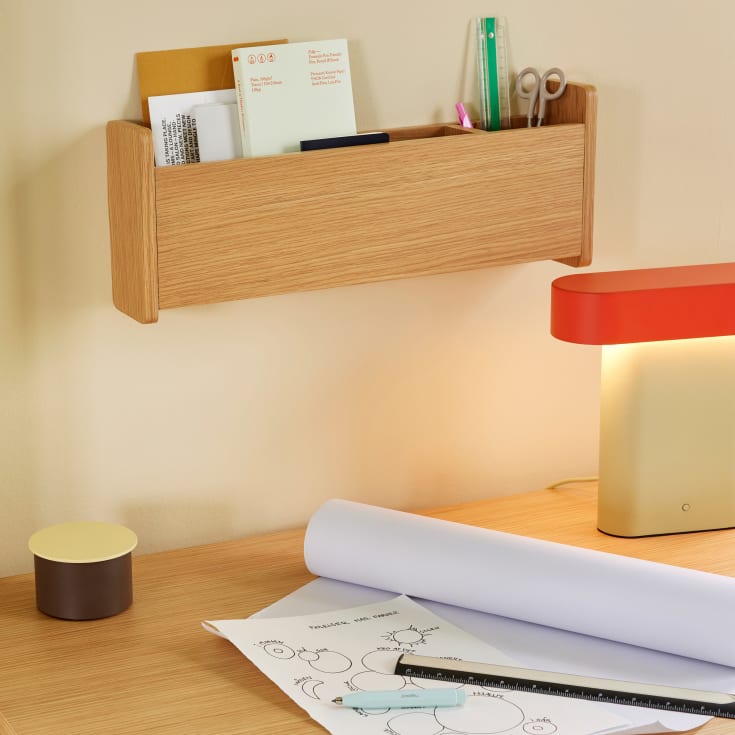 Hübsch Sleek bordlampe, grønn