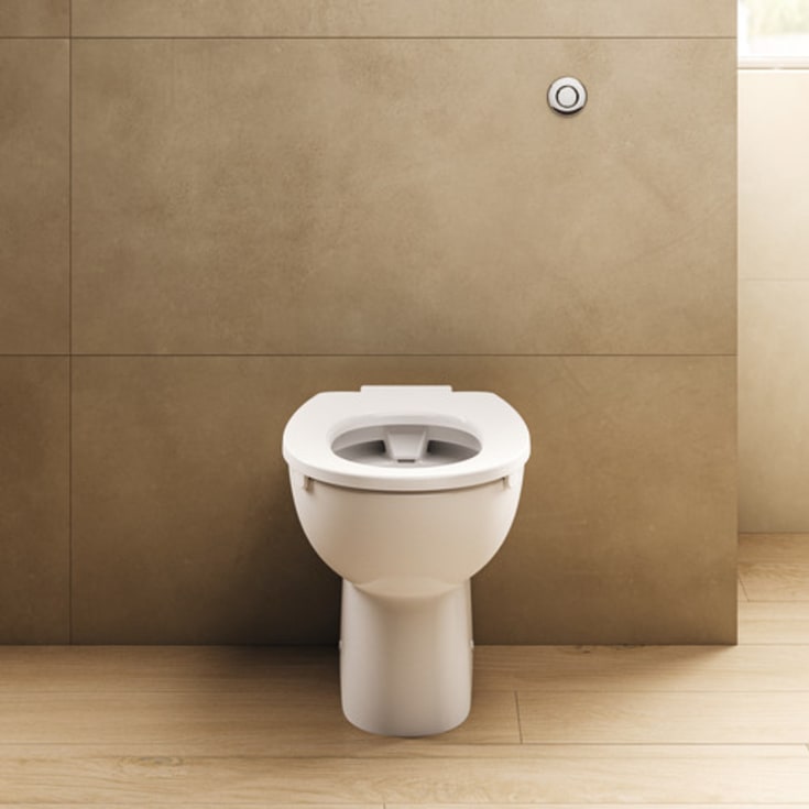 Ideal Standard Contour 21 toiletbræt, uden låg, hvid højglans