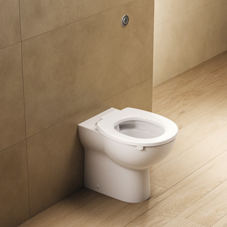 Ideal Standard Contour 21 toiletbræt, uden låg, hvid højglans