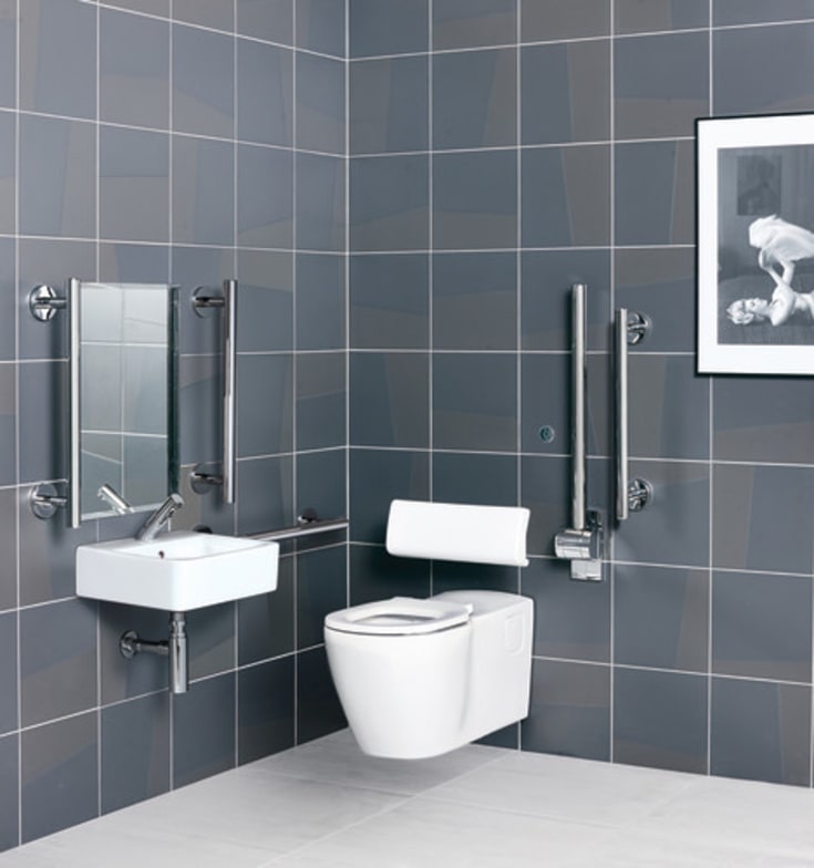 Ideal Standard Contour 21 toiletbræt, uden låg, hvid højglans