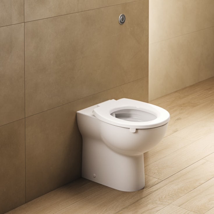 Ideal Standard Contour 21 toiletbræt, uden låg, hvid højglans