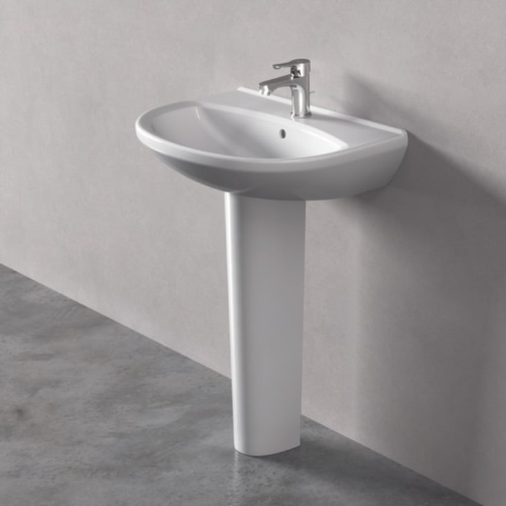 Ideal Standard Alpha håndvask, 59,5x46 cm, hvid