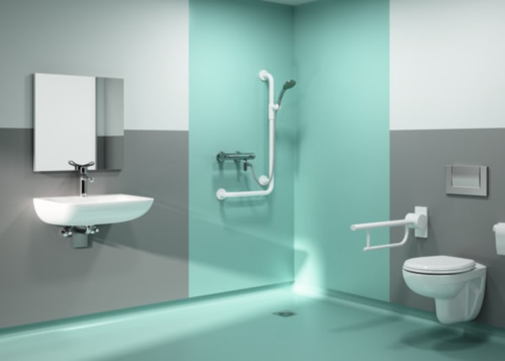 Ideal Standard Idealrain bruseslangetømmer, krom