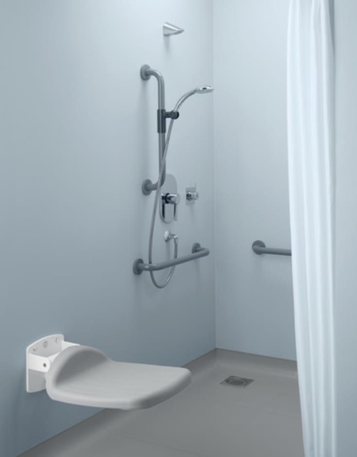 Ideal Standard Contour 21 stödhandtag, 67 cm, grå