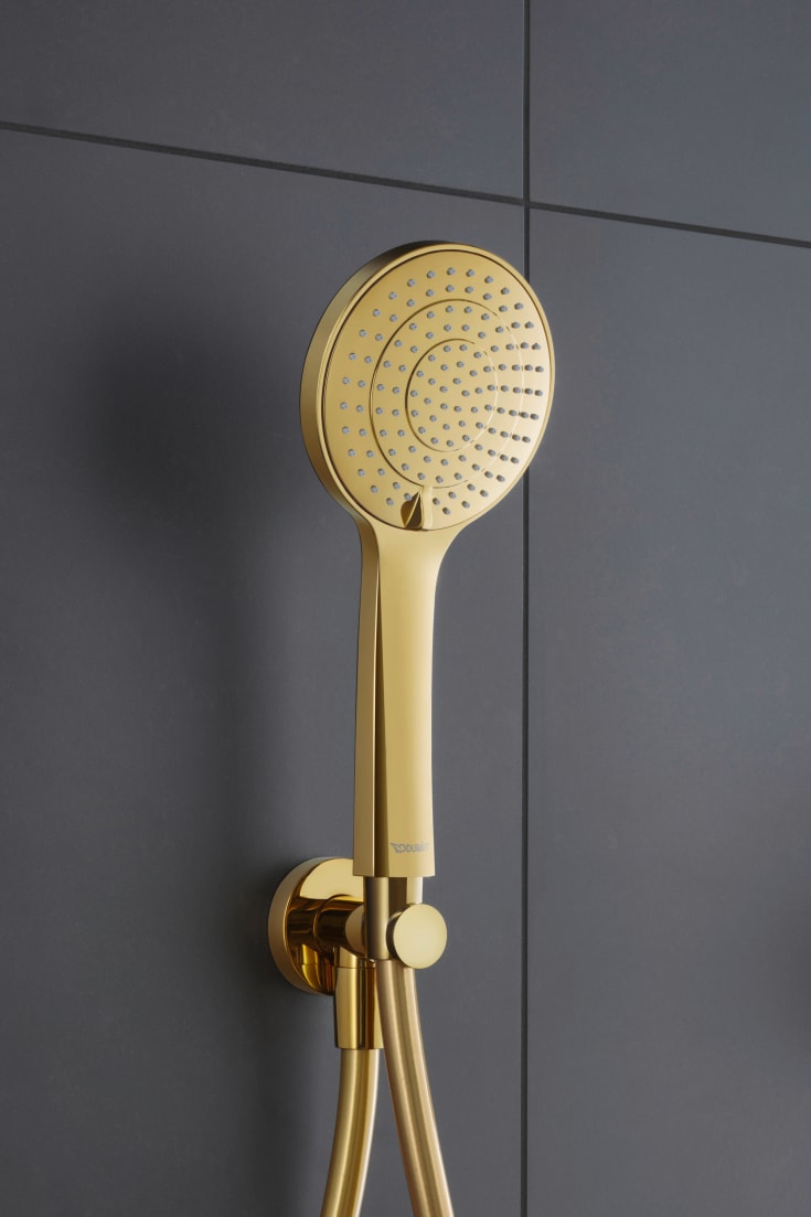 Duravit 110 handdusch, guld