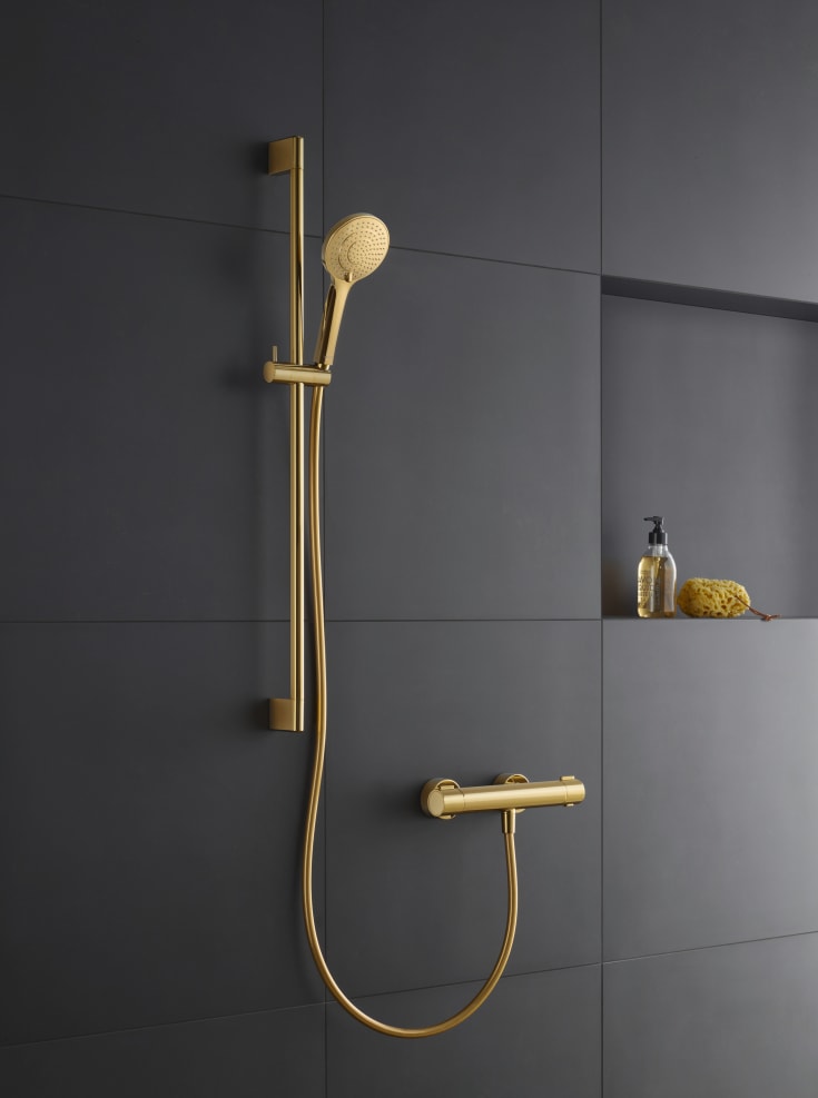 Duravit 110 handdusch, guld