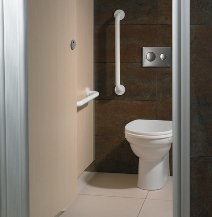 Ideal Standard Contour 21 stödhandtag, 52 cm, vit