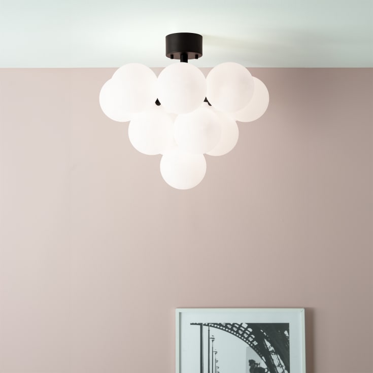 Markslöjd Merlot loftlampe, sort