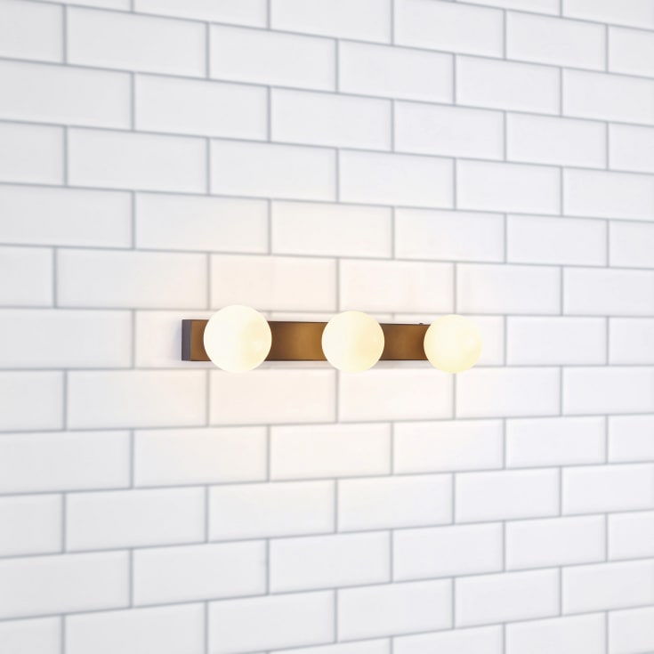 Markslöjd Mini vegglampe, sort