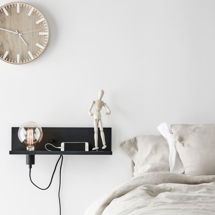 Markslöjd Multi vegglampe, sort