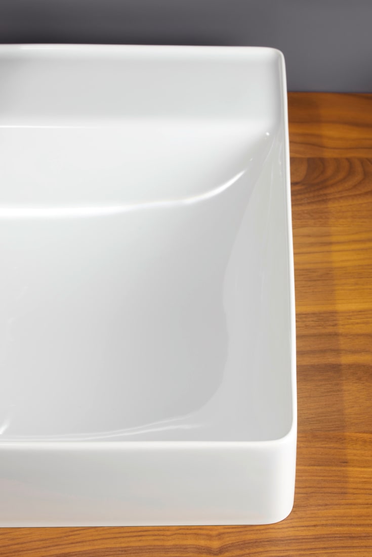 Duravit DuraSquare håndvask, 45x35 cm, hvid højglans
