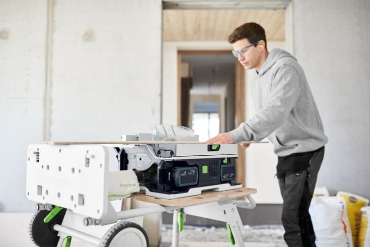 Festool akku bordrundsav CSC SYS 50 EBI-Plus