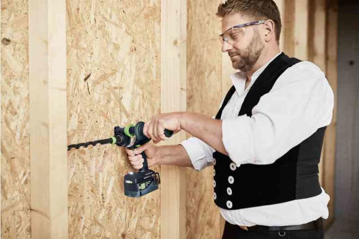 Festool Quadrive TDC 18/4 5,0/4,0 I-Set bore-/skruemaskine
