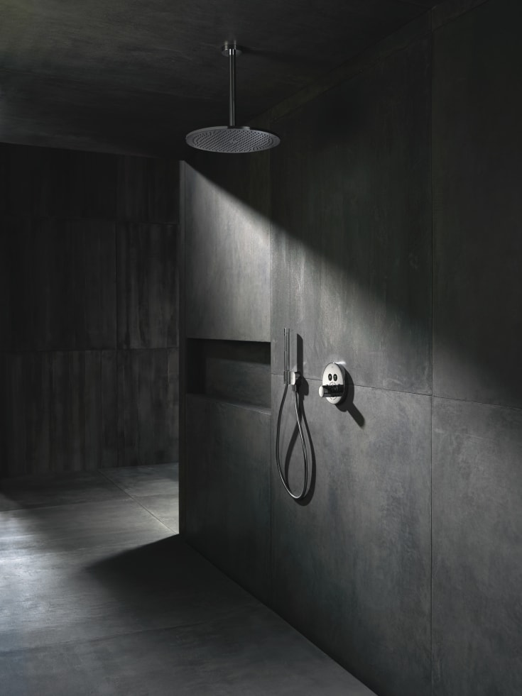 Axor Showersolutions Round brusearmatur, krom