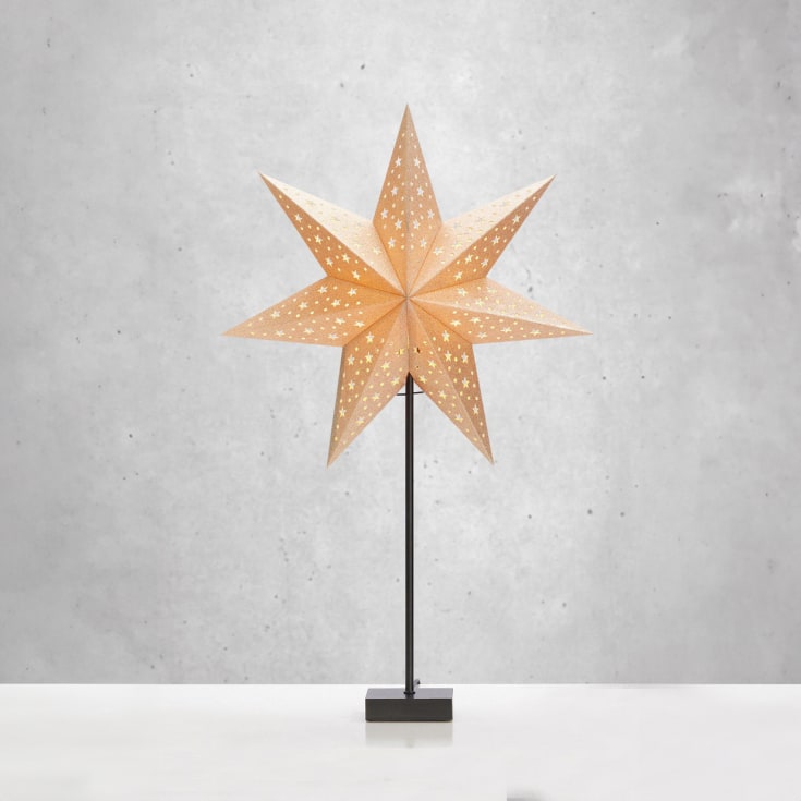 Markslöjd Solvalla bordstjerne, 45 cm, guld
