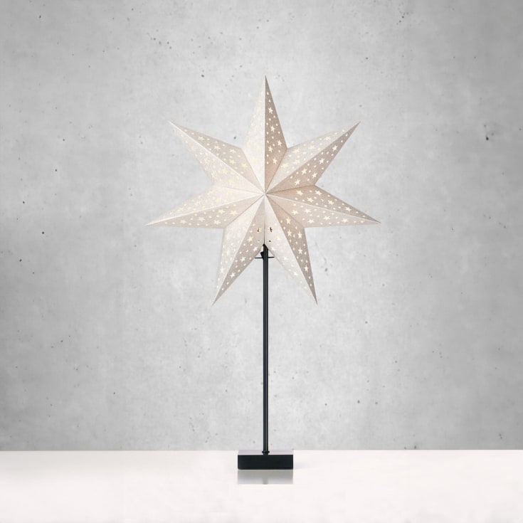 Markslöjd Solvalla bordstjerne, 45 cm, sølv