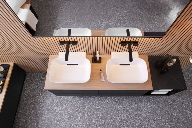 Geberit One servant, 50x42,5 cm, matt hvit