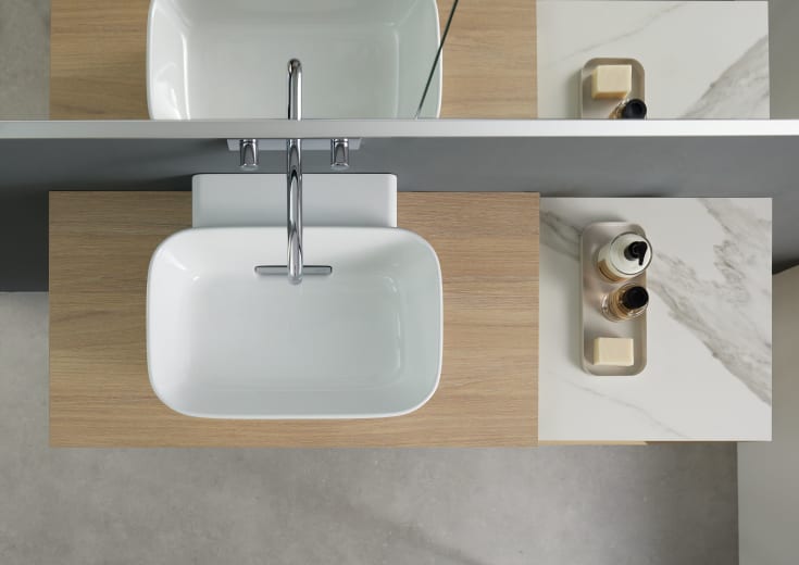 Geberit One underskap, 74x47 cm, eik