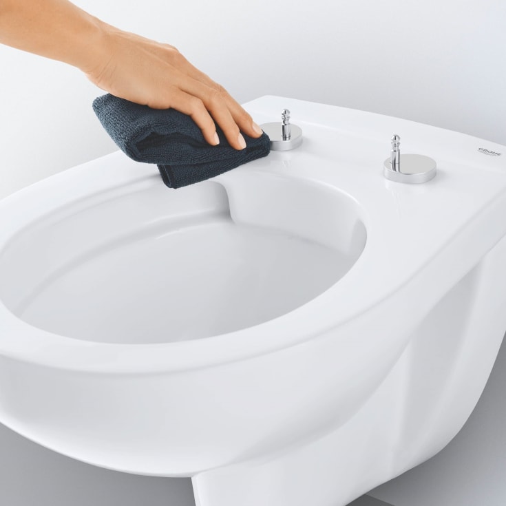 Grohe Bau væghængt toiletpakke, hvid/hvid